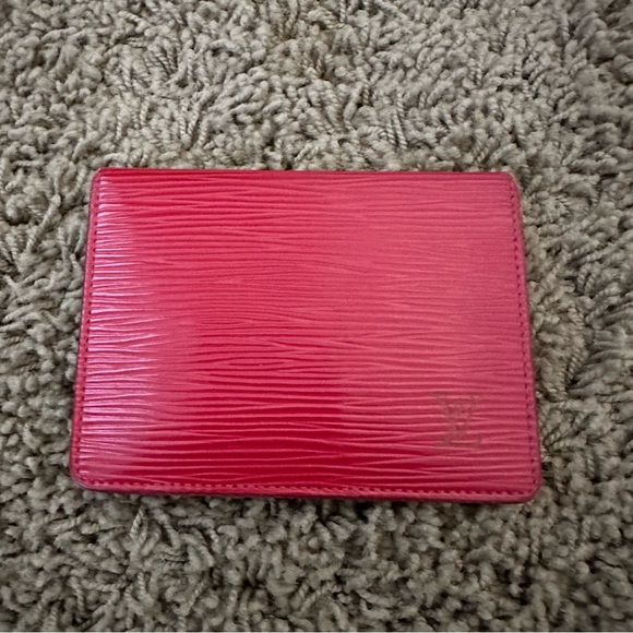 Authentic 2004 Louis Vuitton Red Epi Card Holder - Picture 13 of 13